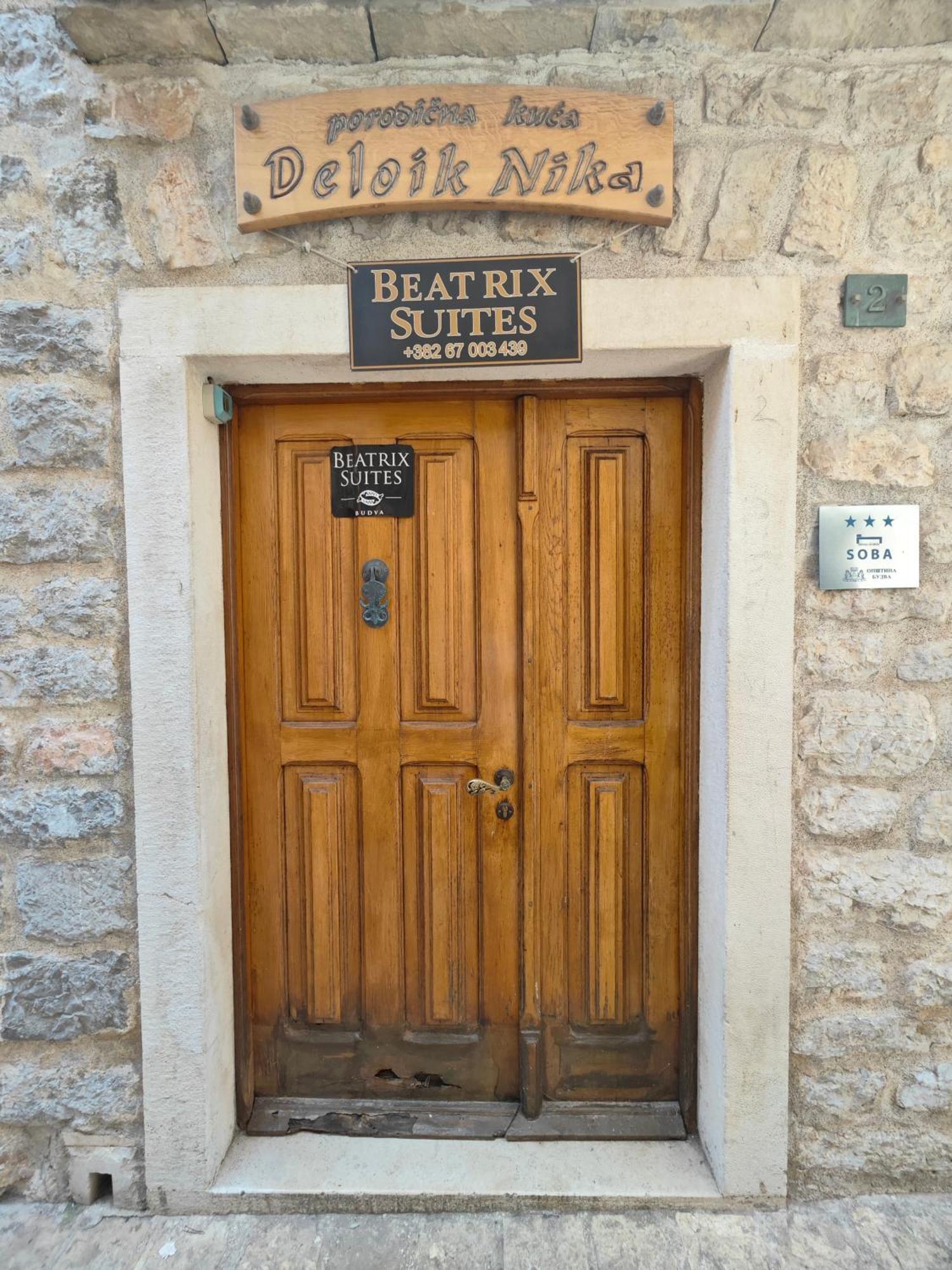 Beatrix Suites Budva Exterior foto